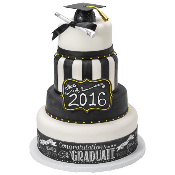 Grad Cap Black w/ Gold Tassel
