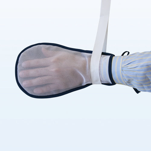 Cushioned Padded Hand Mitts Pair with Breathable Mesh - Pressure Relief
