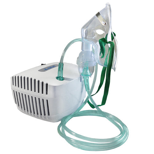 Quiet Nebulizer Compressor with Disposable Kit - Fast & Portable Aerosol Treatment