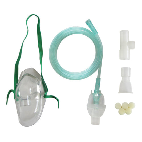 Quiet Nebulizer Compressor with Disposable Kit - Fast & Portable Aerosol Treatment
