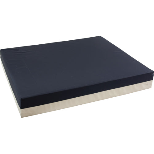 Bariatric Foam Wheelchair Cushion with Waterproof Cover, 22 x 18 x 3 Inches