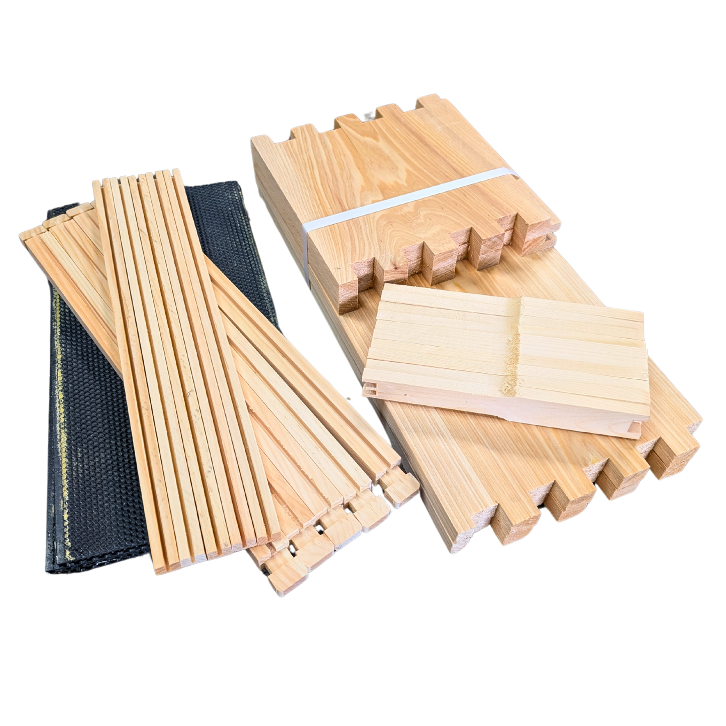 5-Frame Completed, Deep 9 5/8-inch Box with Frames and Foundation