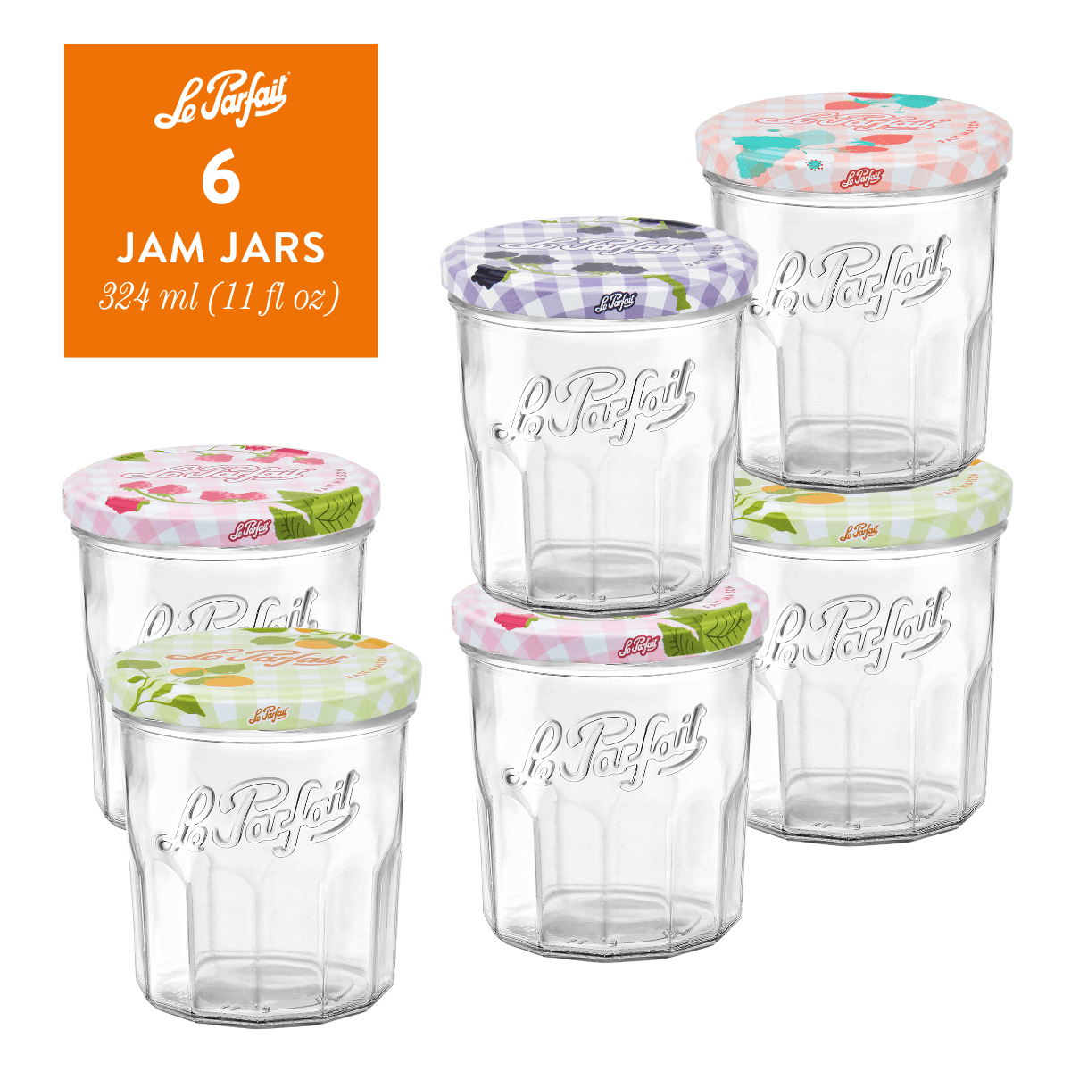 Le Parfait Jam Jars