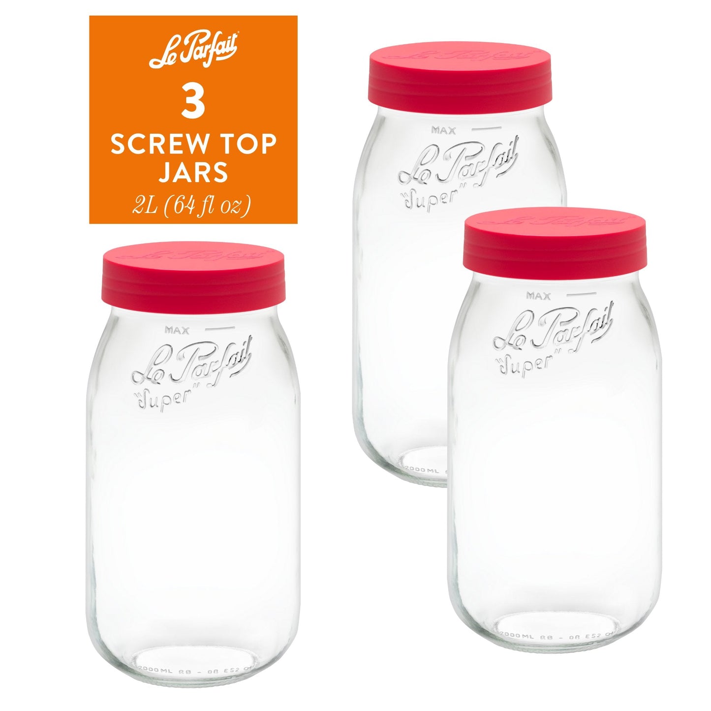 Le Parfait Screw Top Jars